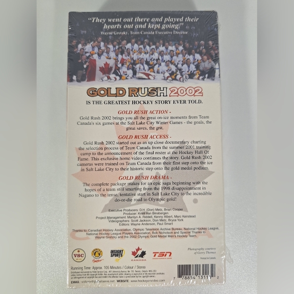 Gold Rush 2002 VHS NEW - Picture 4 of 12